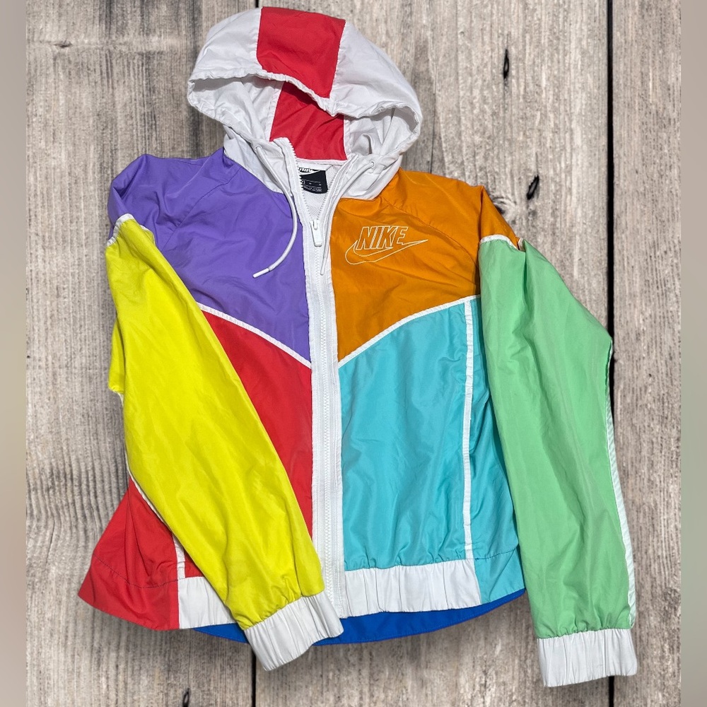 Nike Sportswear color block windbreaker / Windrunner